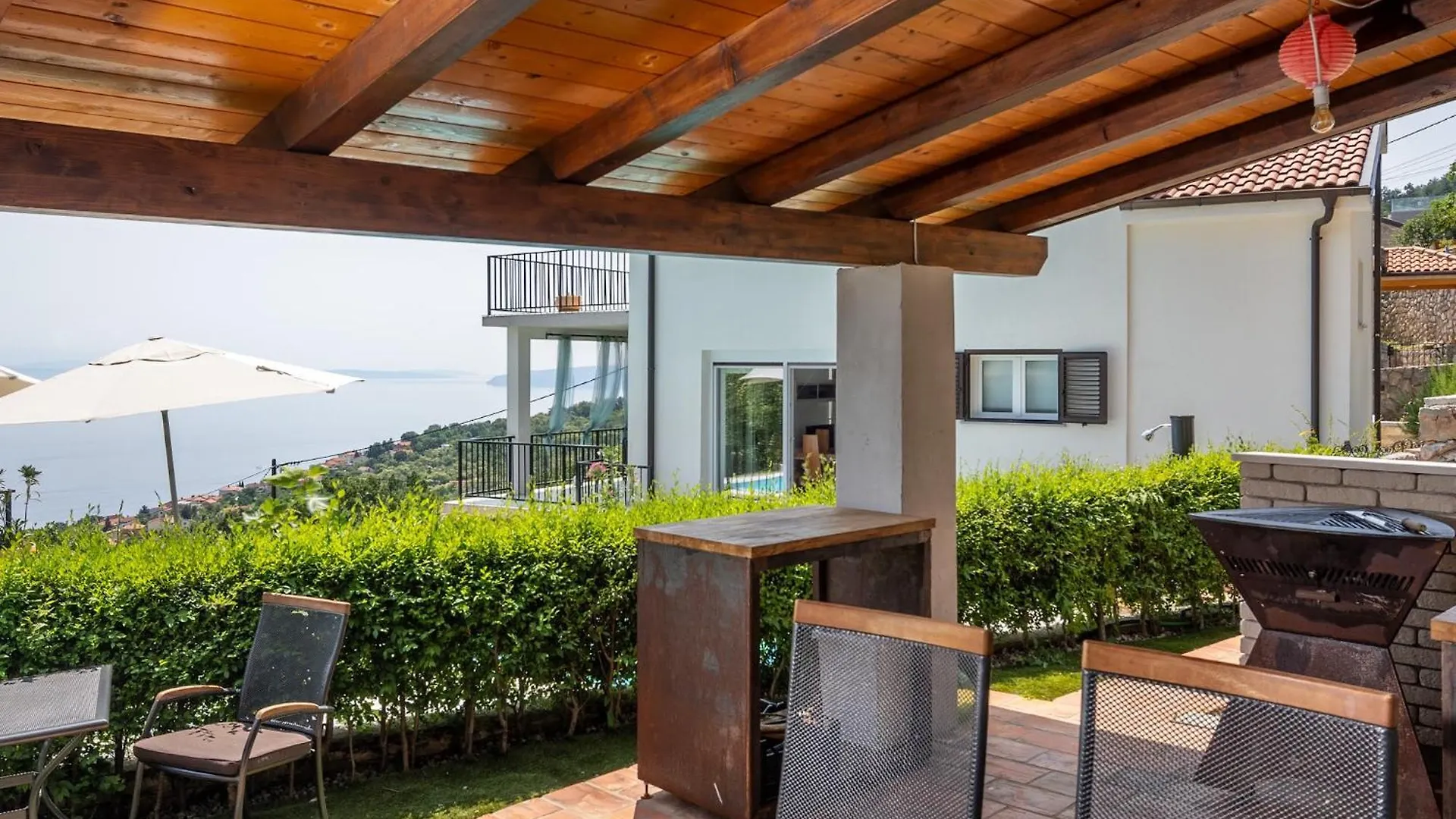 Holiday Home In Icici With Seaview, Balcony, Air Condition, Wifi Croatie